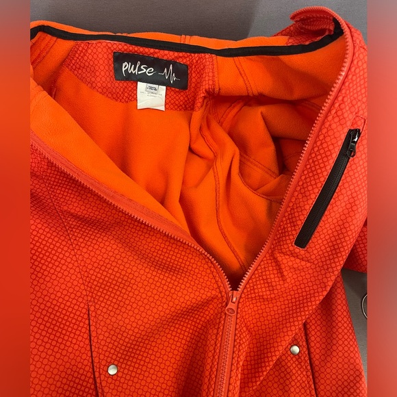 Pulse youth jacket size large 16/18 orange - Picture 4 of 7